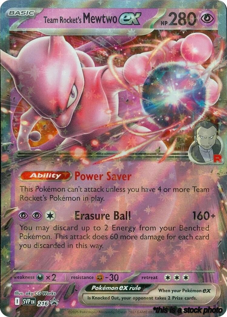 Team Rocket's Mewtwo ex - 216