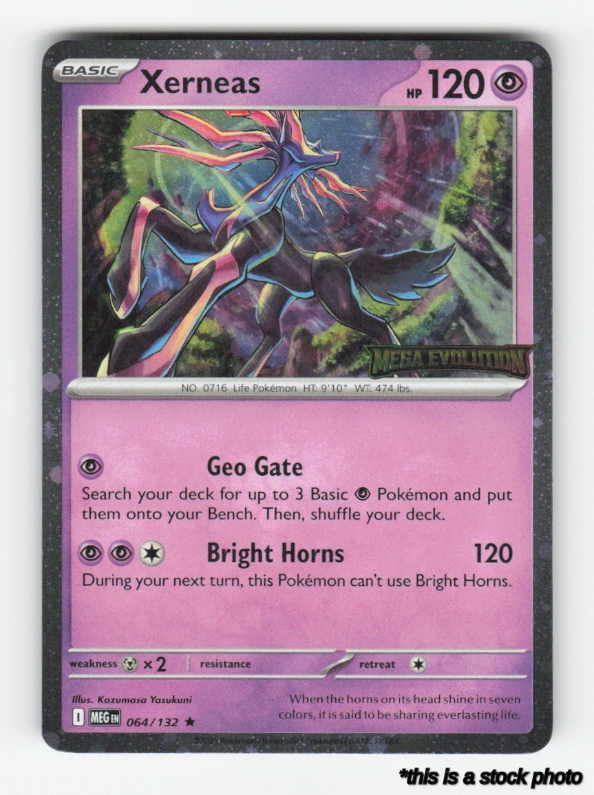 Xerneas (Mega Evolution Stamped)