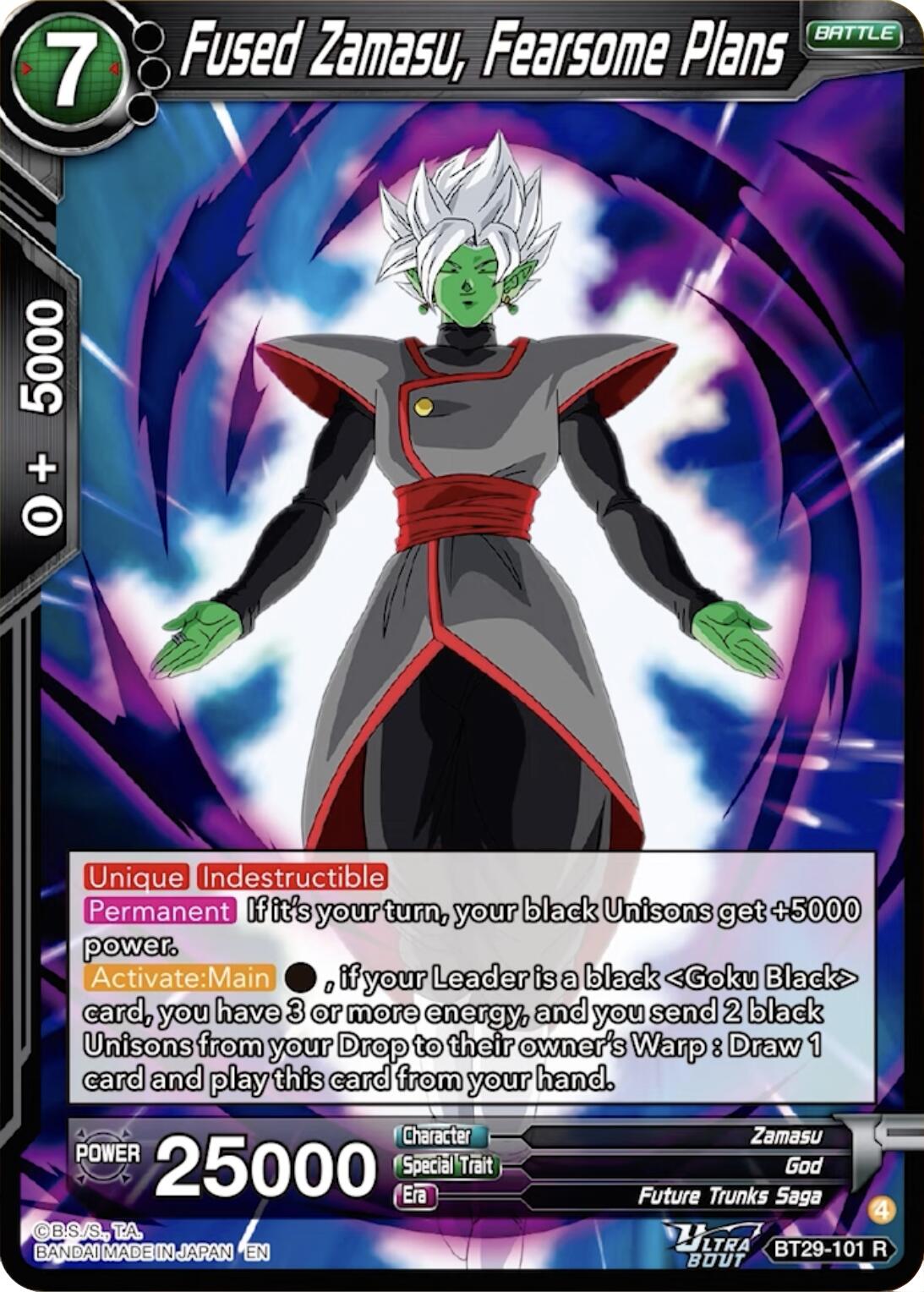 Fused Zamasu, Fearsome Plans