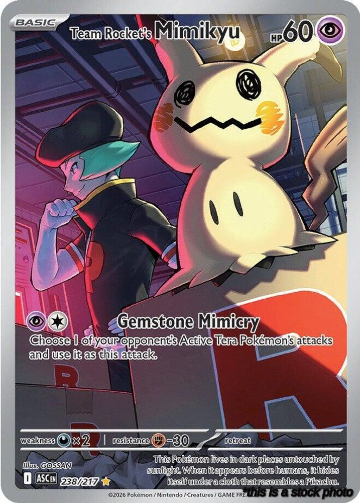 Team Rocket's Mimikyu - 238/217