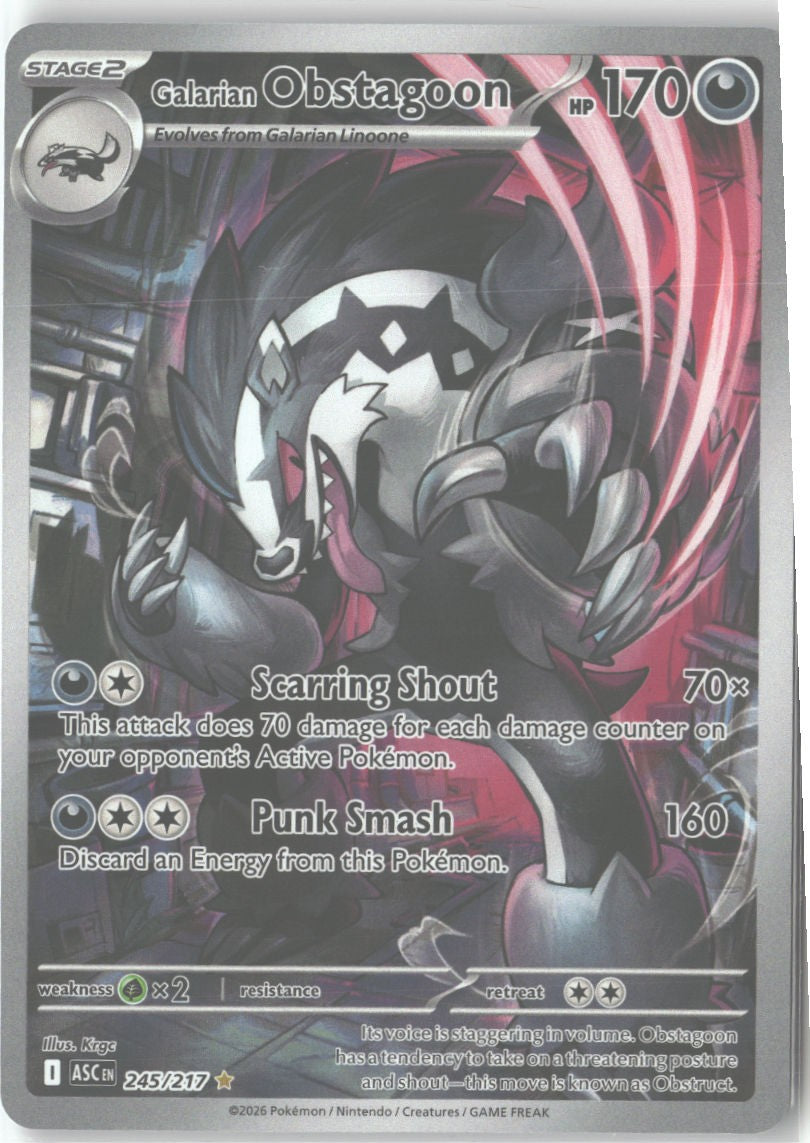 Galarian Obstagoon - 245/217