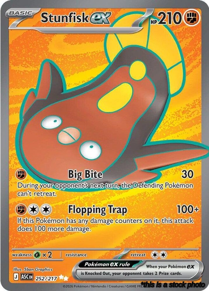 Stunfisk ex - 252/217