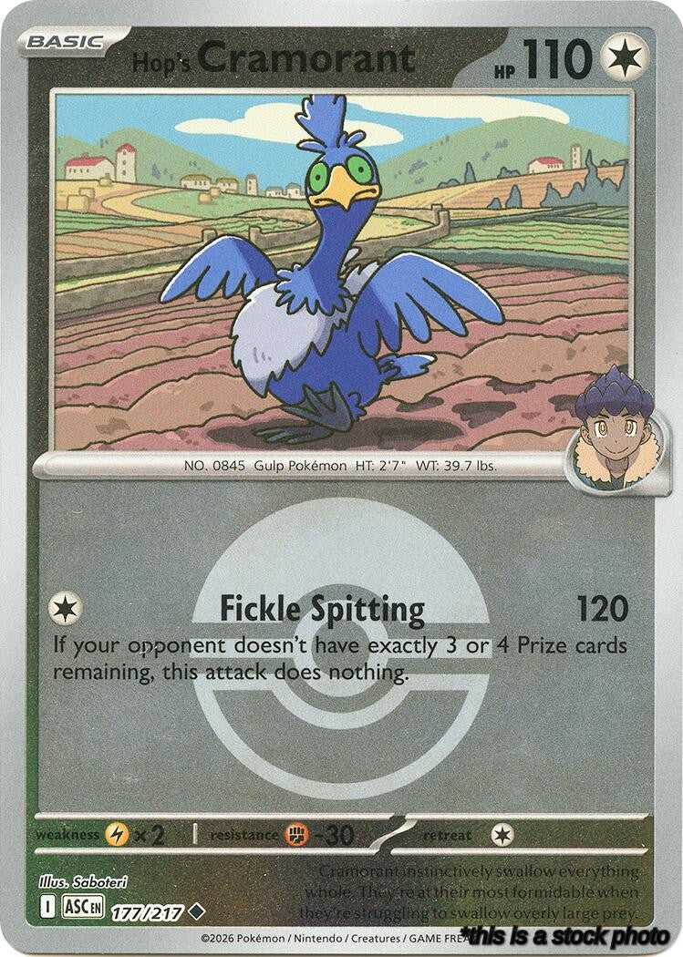 Hop's Cramorant (Poke Ball)