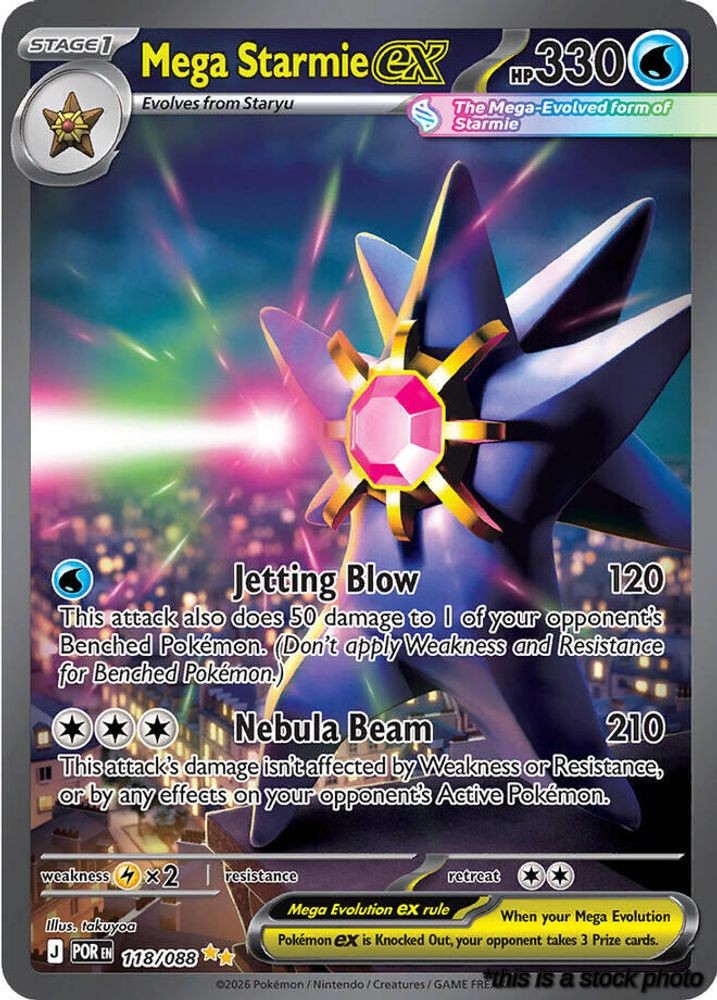 Mega Starmie ex - 118/088