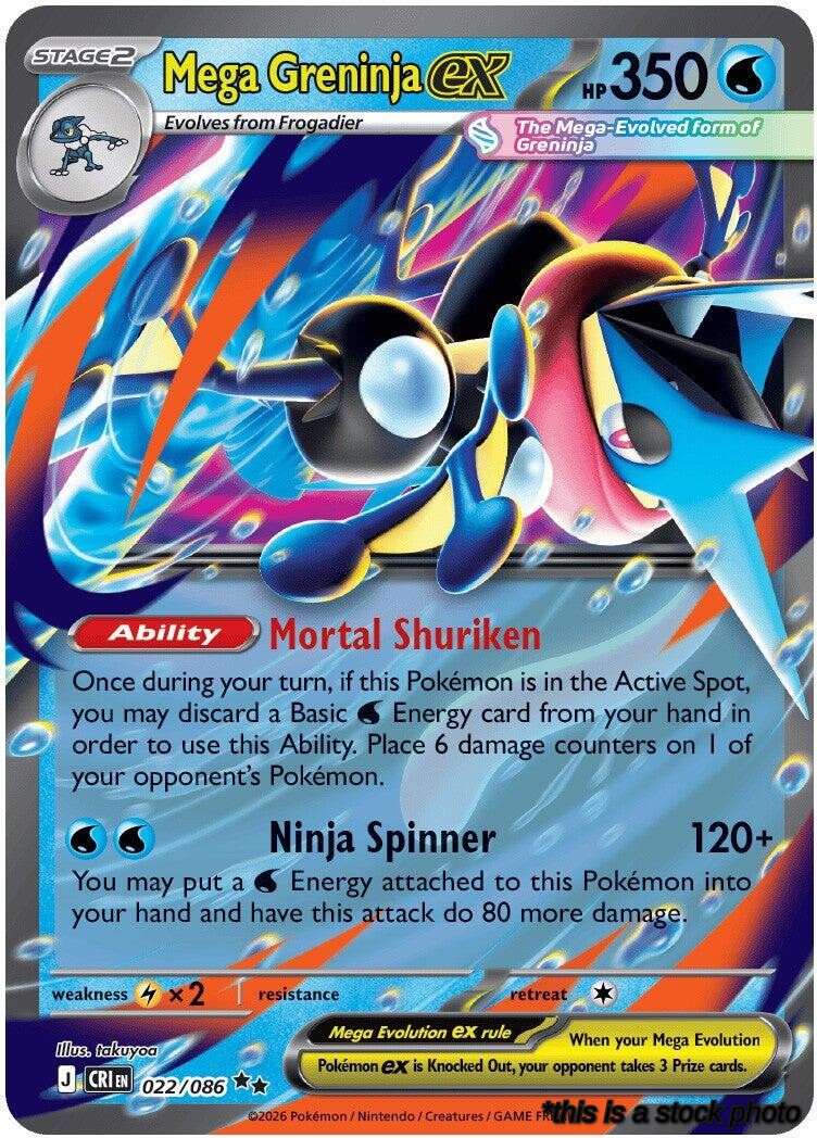 Mega Greninja ex - 022/086