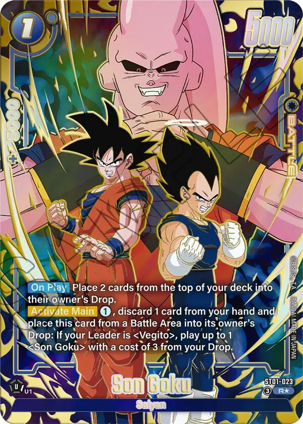 Son Goku - ST01-023 (Alternate Art)