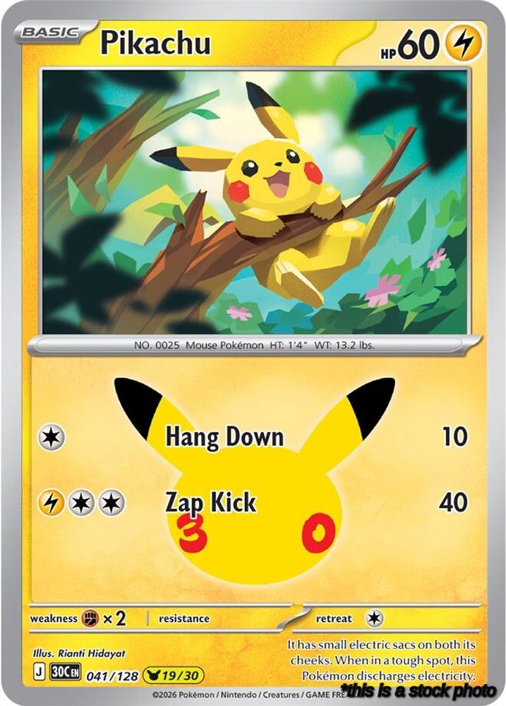 Pikachu - 041/128