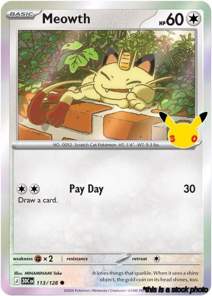 Meowth - 113/128