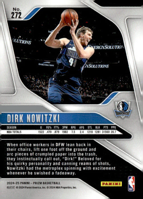 2024-25 Panini Prizm #272 Dirk Nowitzki