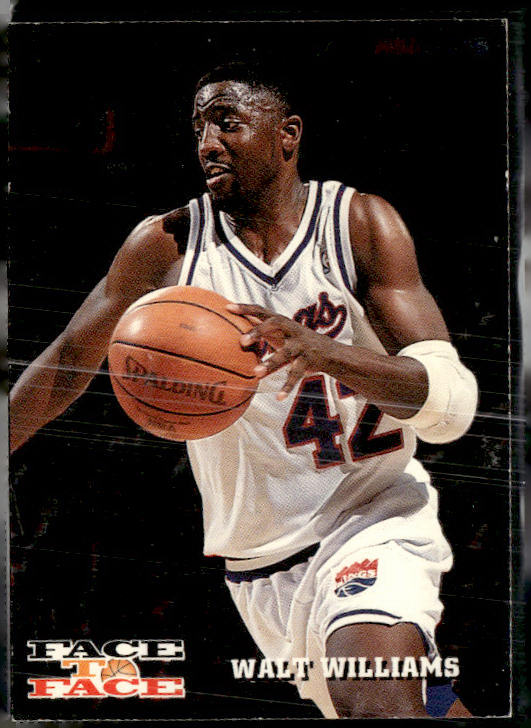 1993-94 Hoops #FTF8 Walt Williams / Magic Johnson Face to Face