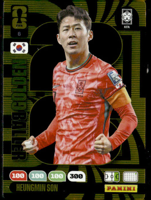 2026 Panini Adrenalyn XL FIFA World Cup #6 Son Heung-Min