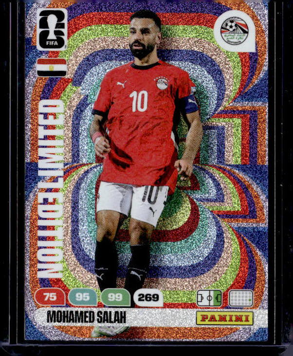 2026 Panini Adrenalyn XL FIFA World Cup #NNO Mohamed Salah Limited Edition