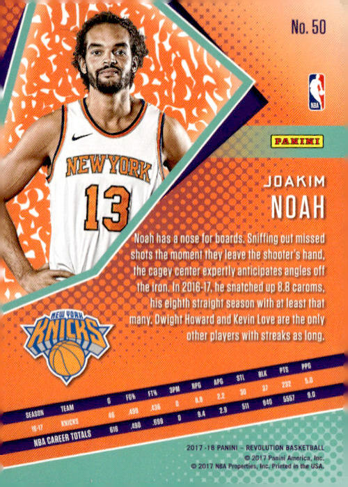 Panini Revolution #50 Joakim Noah