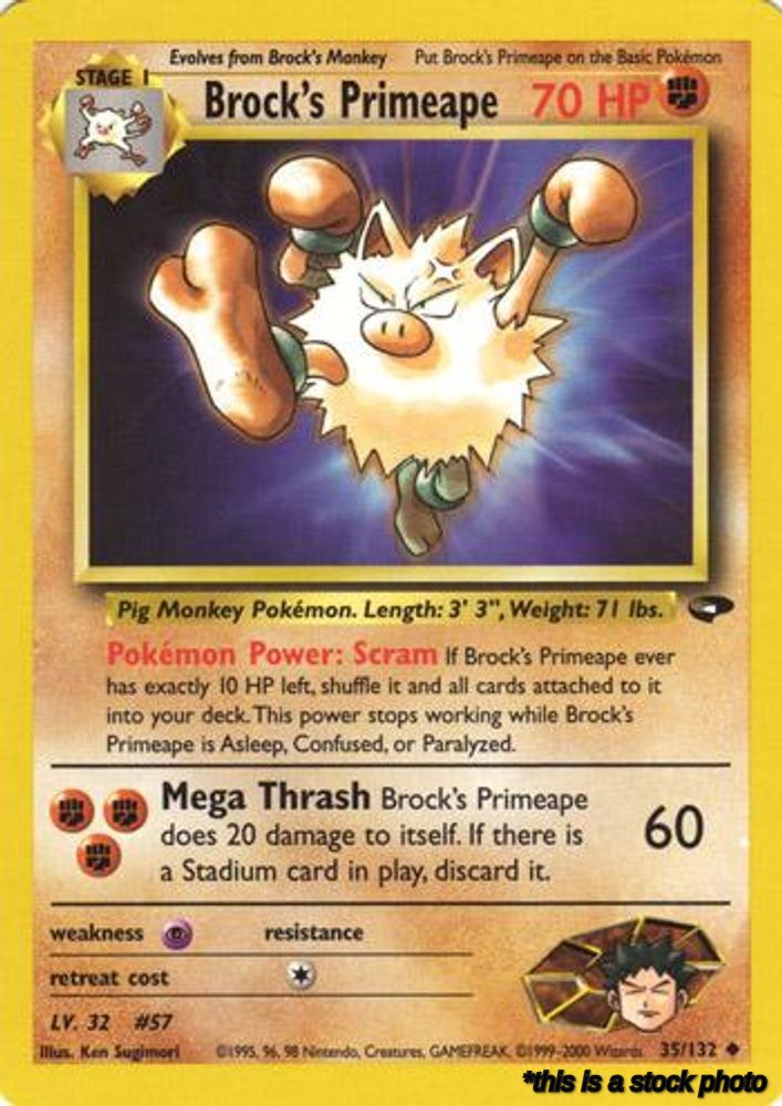 Brock's Primeape