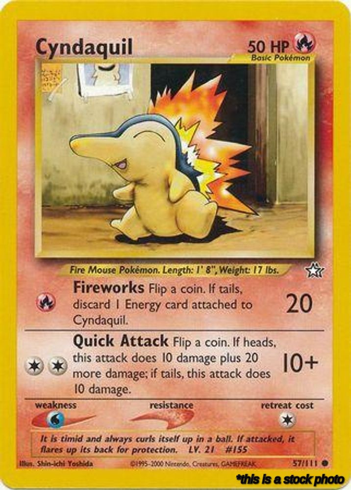057/111 Cyndaquil (57) Common Unlimited