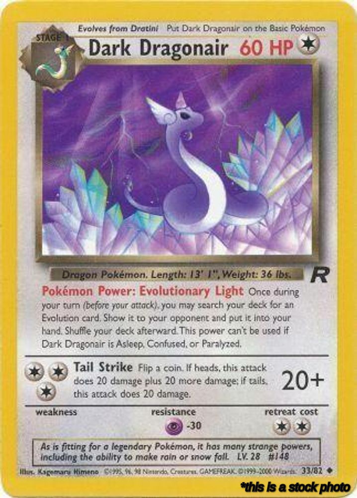 33/82 Dark Dragonair Uncommon Unlimited