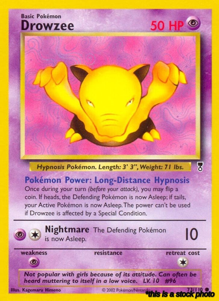 073/110 Drowzee Common Normal