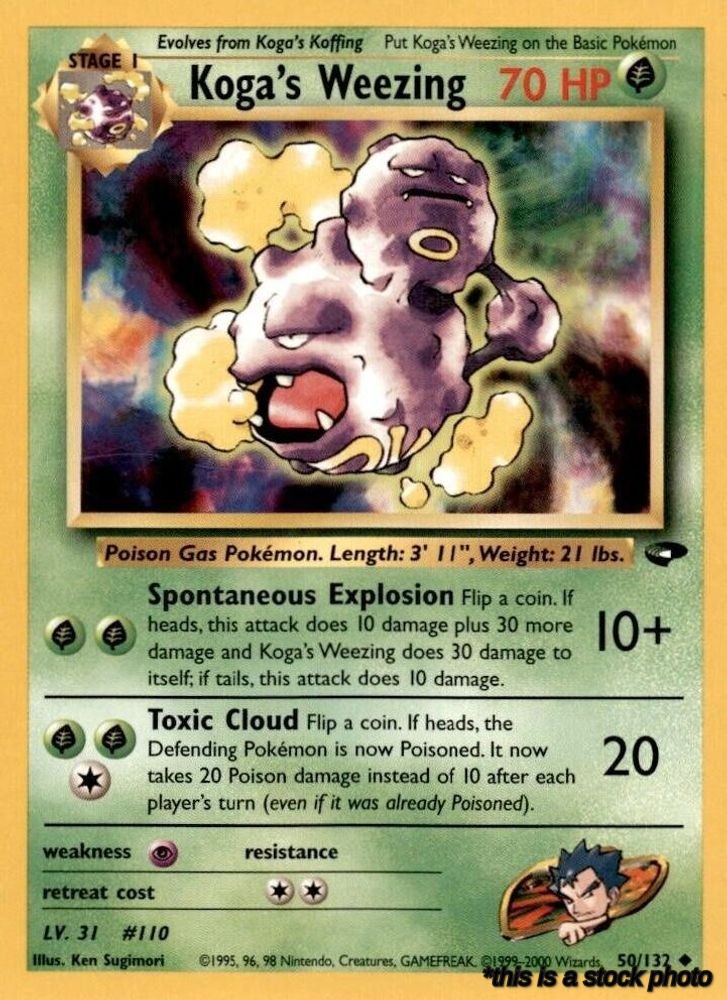 Koga's Weezing