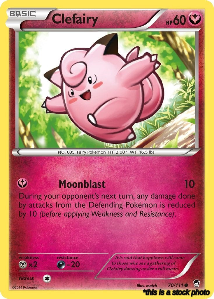 70/111 Clefairy (70) Common Normal