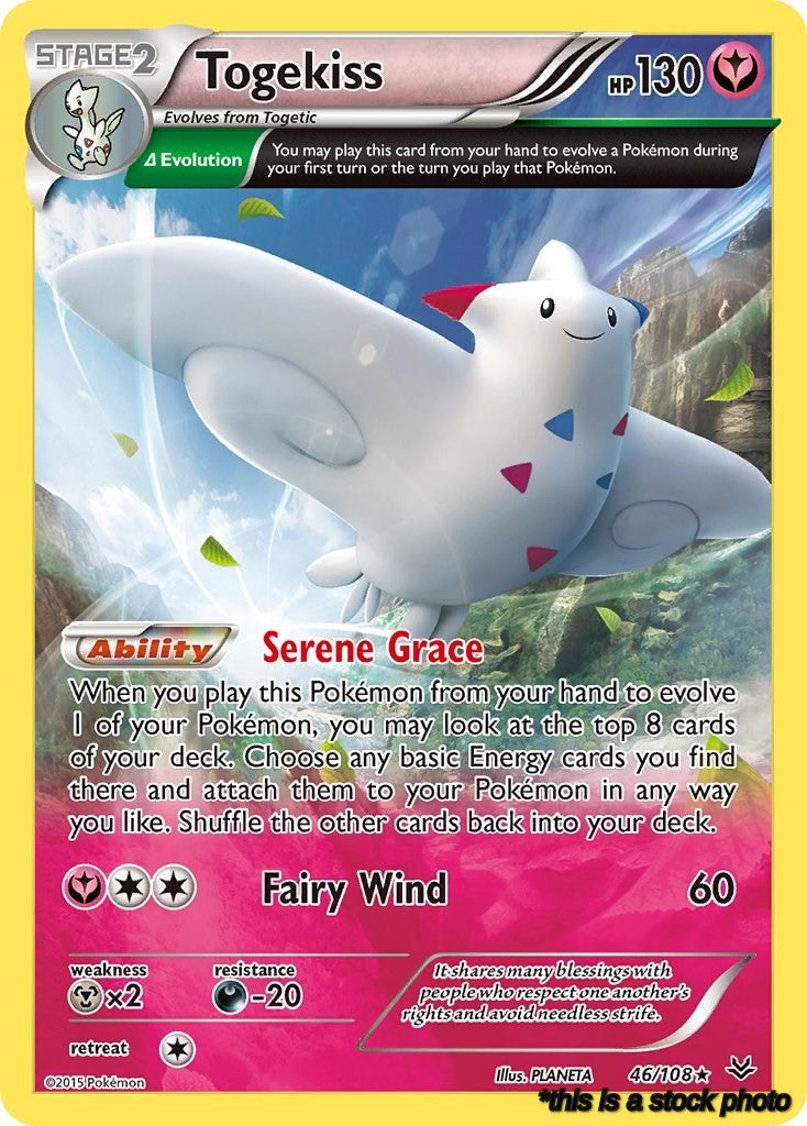 46/108 Togekiss (46 Delta) Holo Rare Holofoil