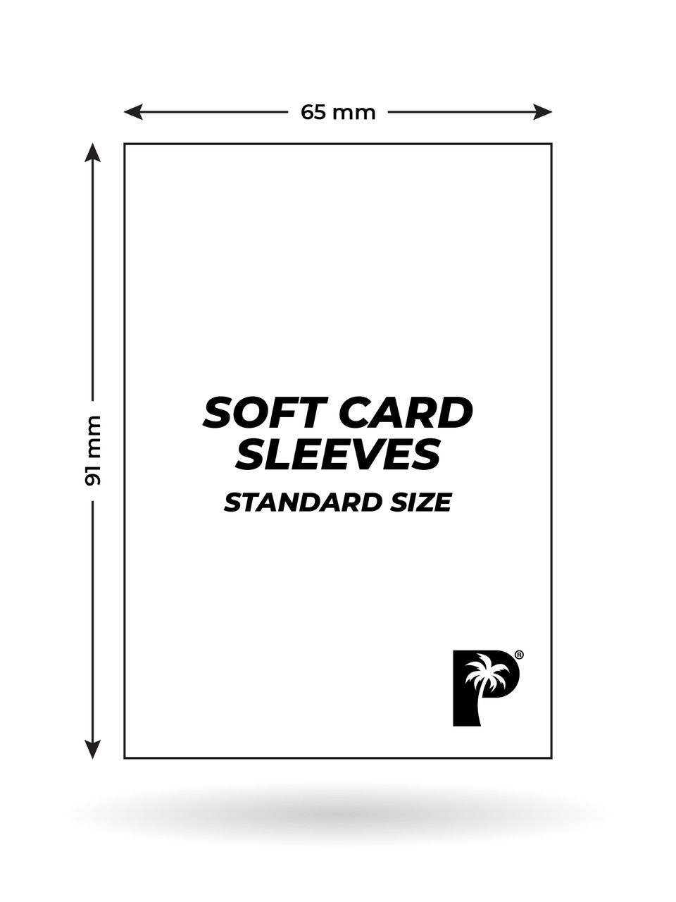 Palms Off Gaming | Soft Card Sleeves - Standard Size - 100pc