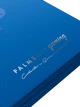 Palms Off Gaming | Collector's Series 9 Pocket Zip Binder | Blue