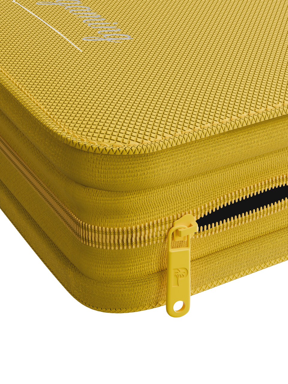 Palms Off Gaming | Collector's Series Top Loader Zip Binder - 4 Pocket - Yellow