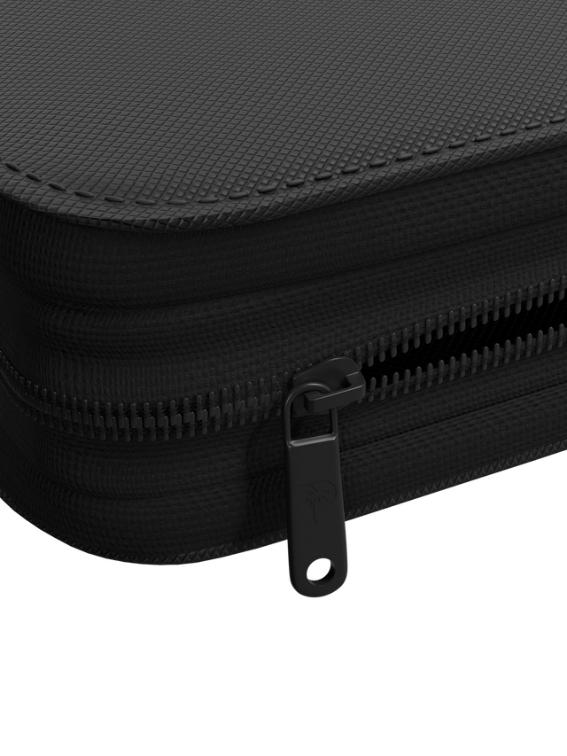 Palms Off Gaming | Collector's Series 12 Pocket Zip Binder | Black