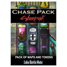 Cyberpunk Chase Pack Maps & Tokens - Cyberpunk RED