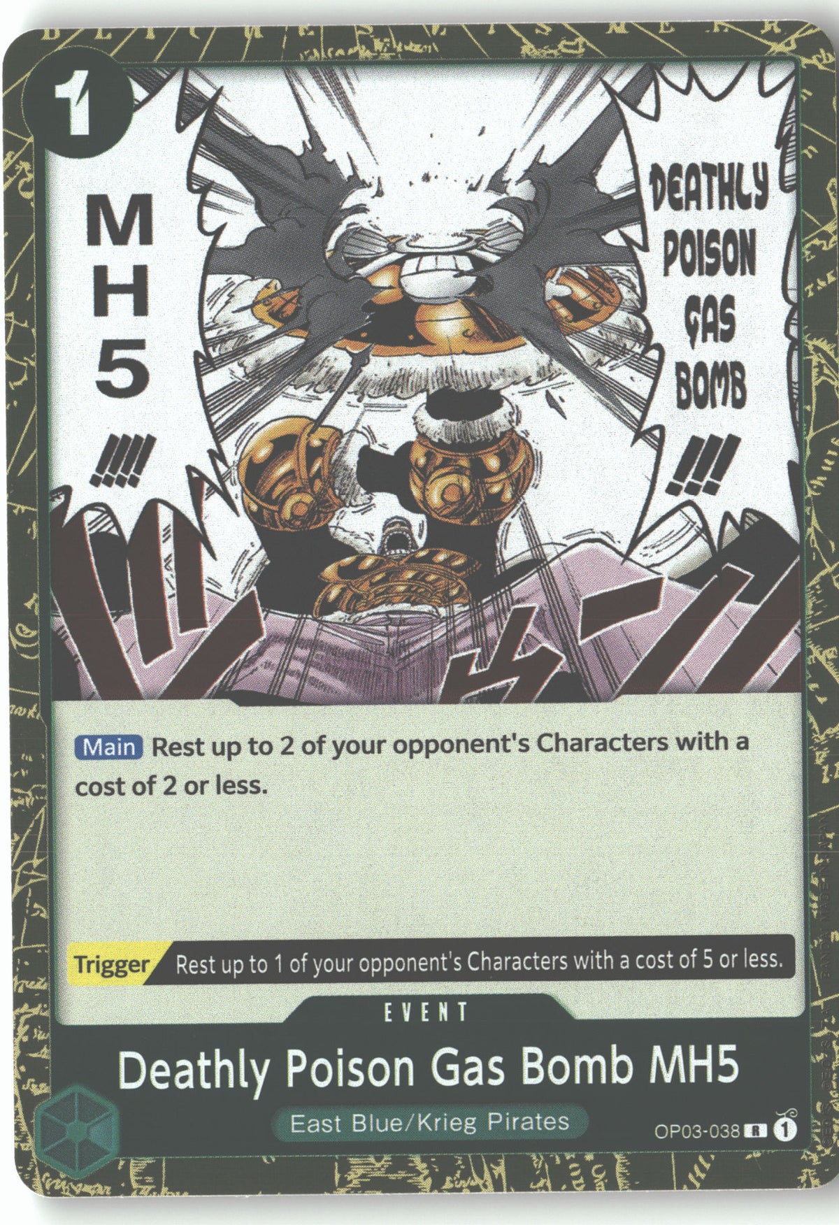 Deathly Poison Gas Bomb MH5