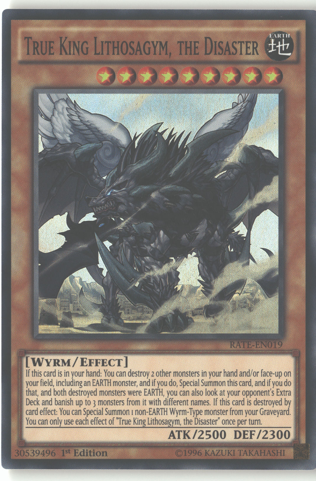 True King Lithosagym, the Disaster