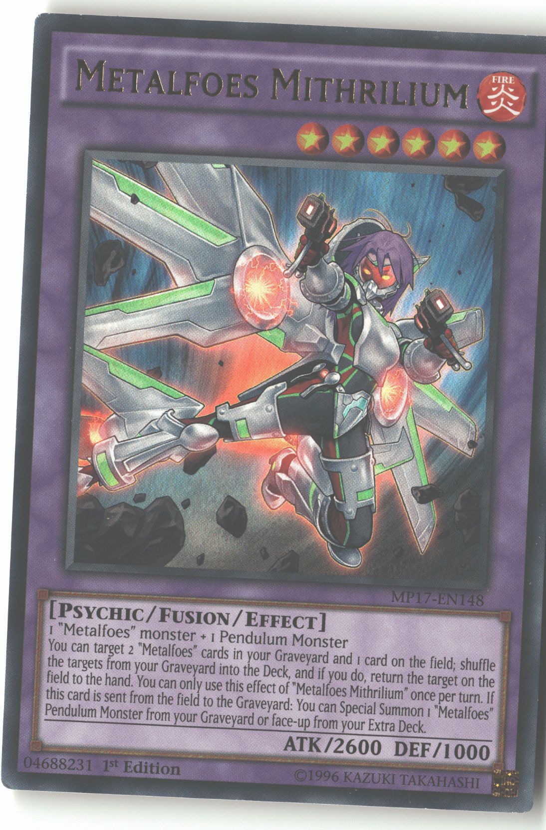 Metalfoes Mithrilium | Lightly Played / English / 1st Edition