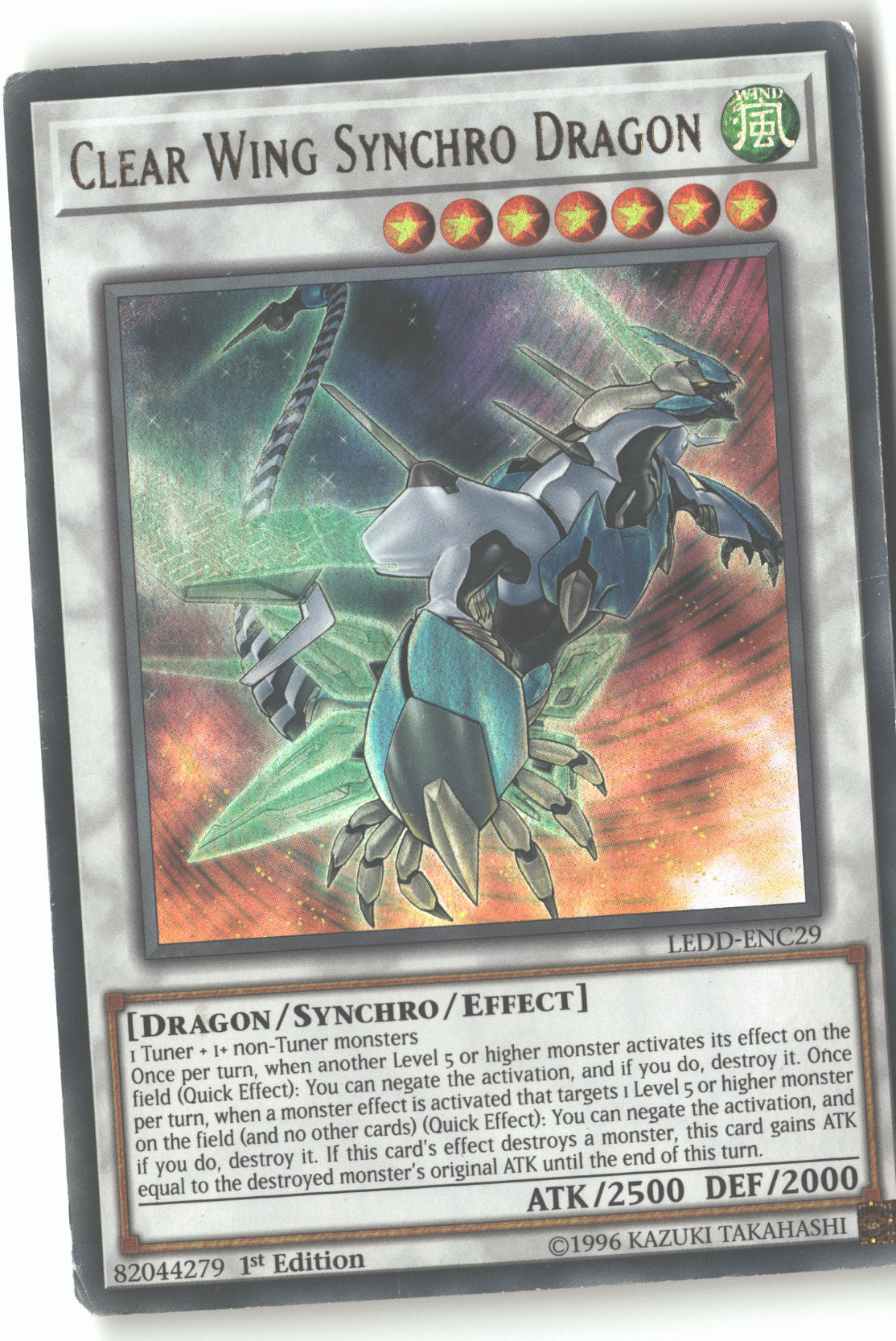 Clear Wing Synchro Dragon