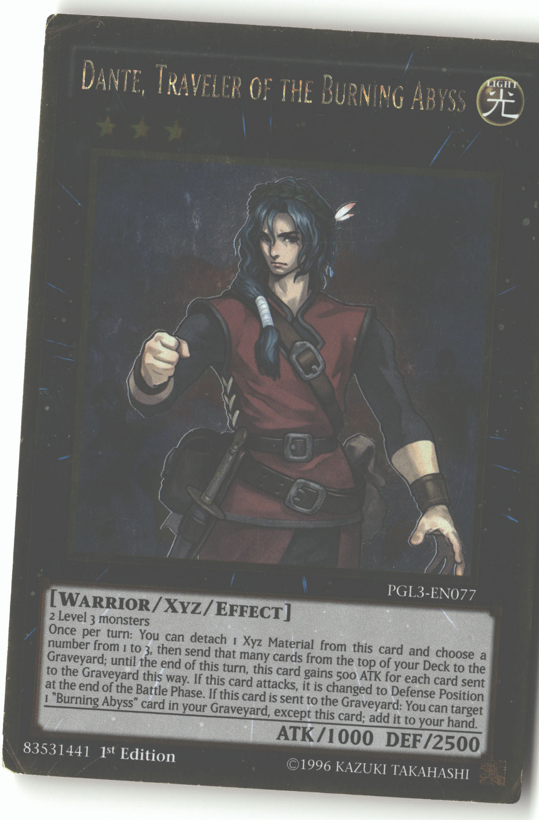 Dante, Traveler of the Burning Abyss