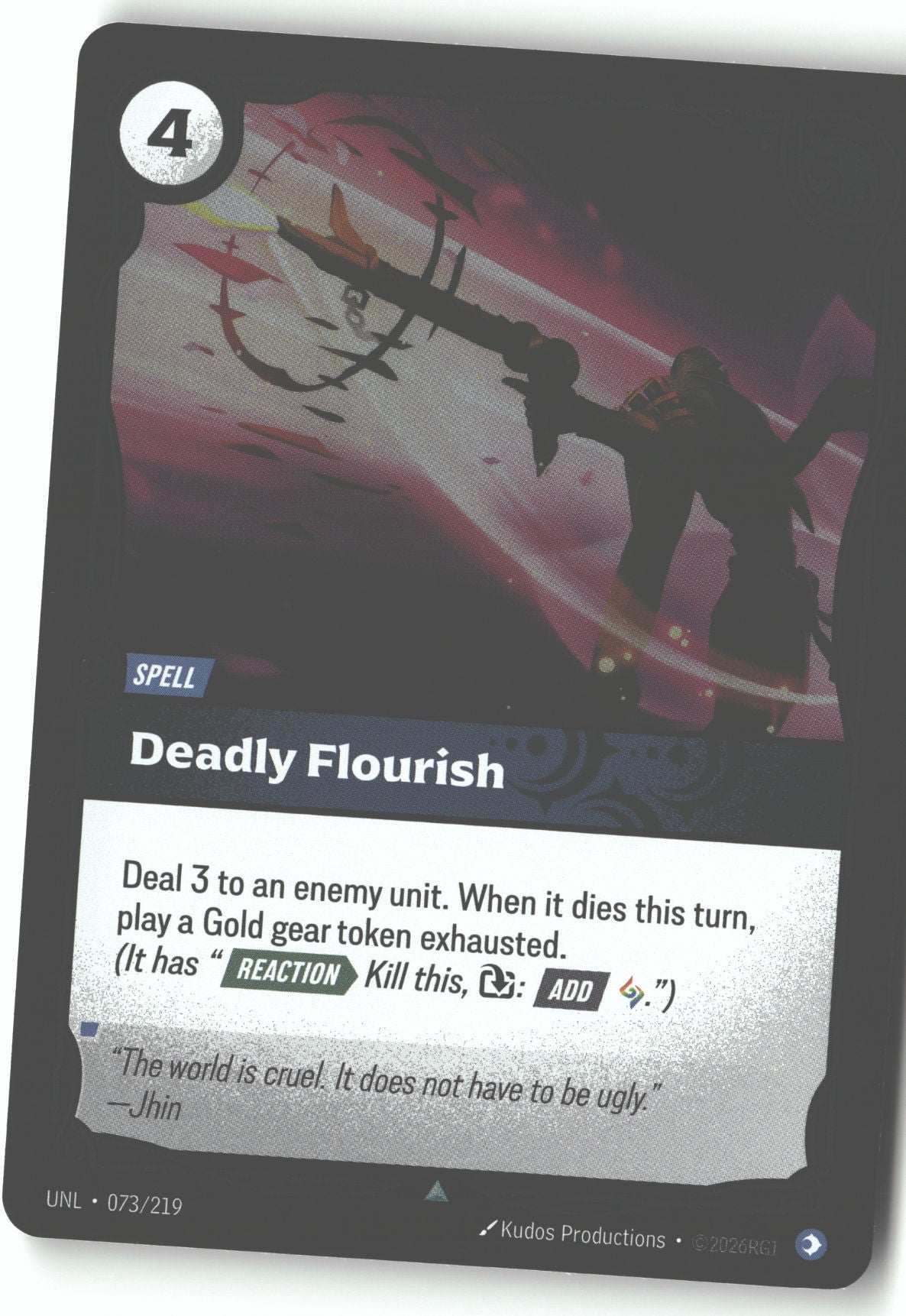 Deadly Flourish