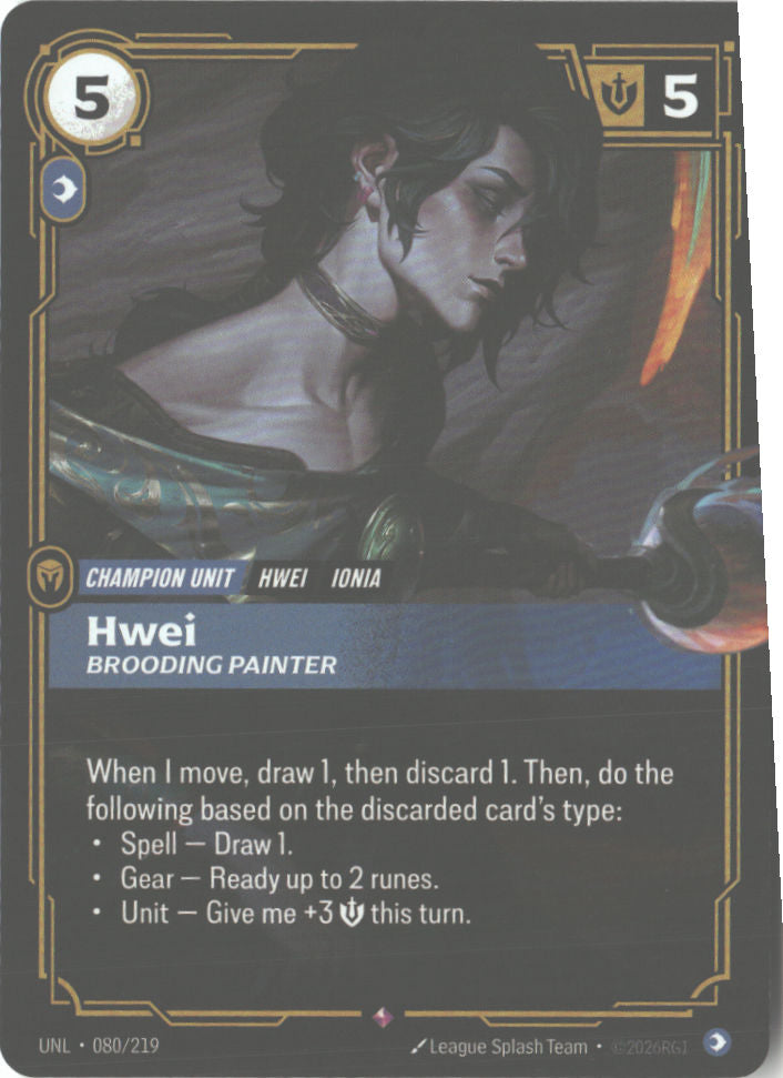 Hwei, Brooding Painter