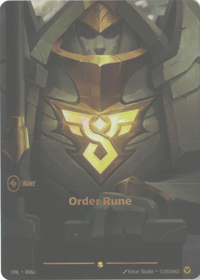 Order Rune (R06a)