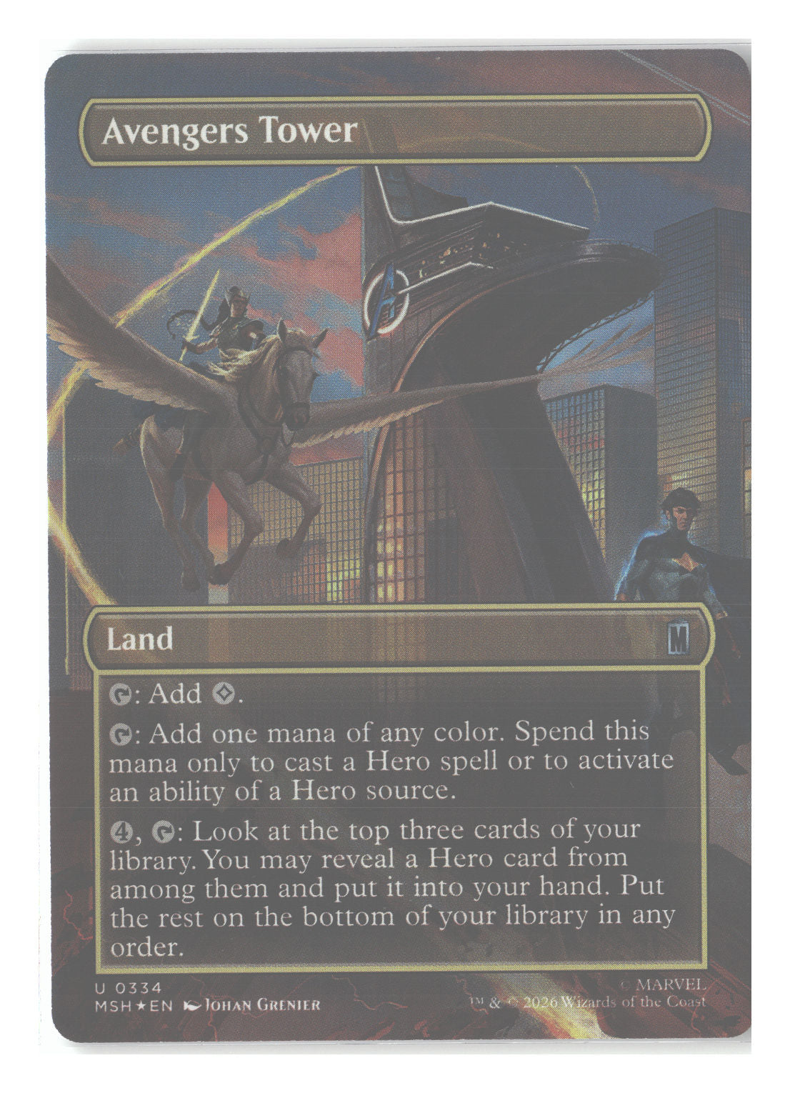 Avengers Tower (Borderless)