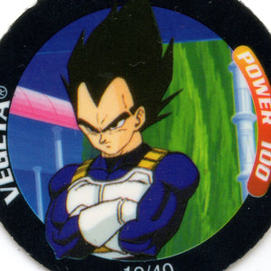 Vegeta - Dragon Ball Z Tazo 19/40 (Standard, Power 100)