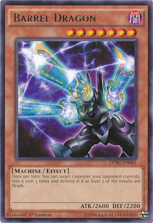 1st Edition Barrel Dragon [DPBC-EN041 Near Mint] Rare