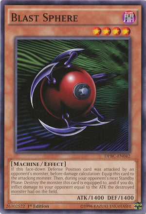 1st Edition Blast Sphere [DPBC-EN042 Moderately Played] Common / Short Print