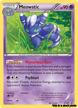 XY48 Meowstic Promo Holofoil