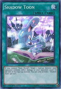 1st Edition Shadow Toon [DRL2-EN025 Near Mint] Super Rare