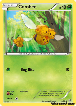 Normal Combee [9/98 Lightly Played ]