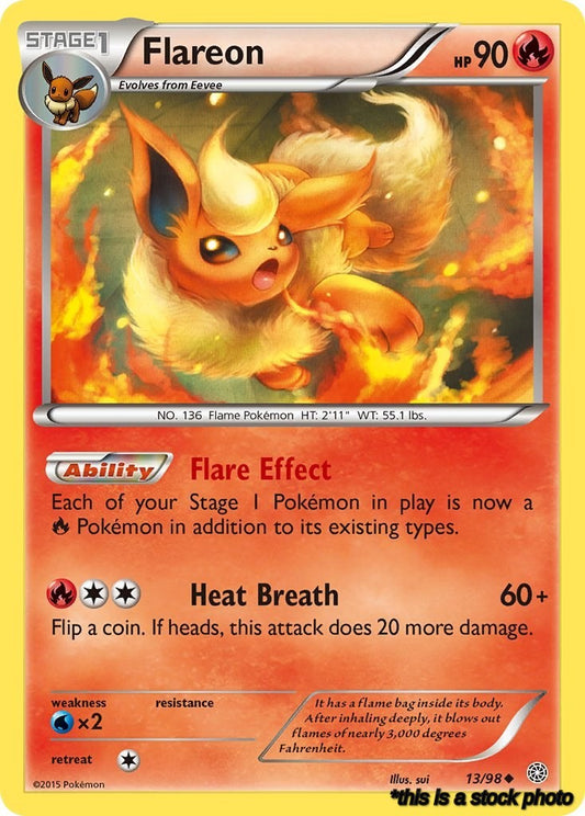 Normal Flareon [13/98 Near Mint ]