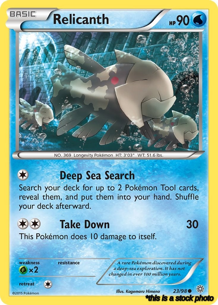 Normal Relicanth [23/98 Near Mint ]