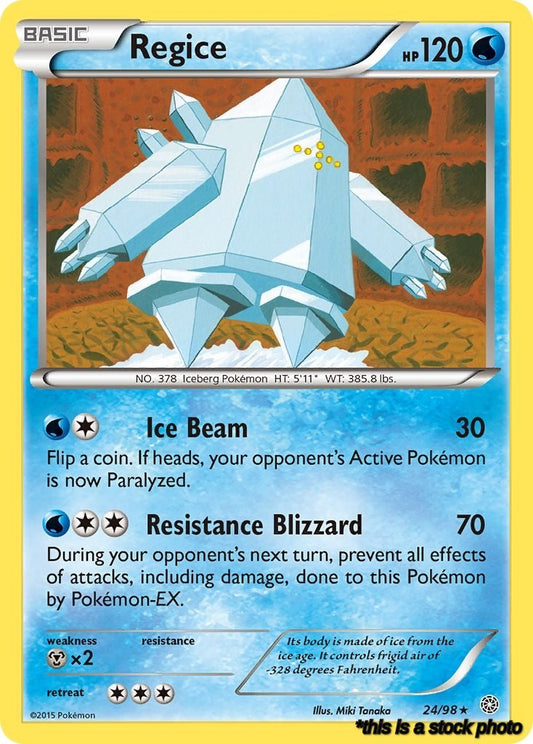 Normal Regice [24/98 Lightly Played ]