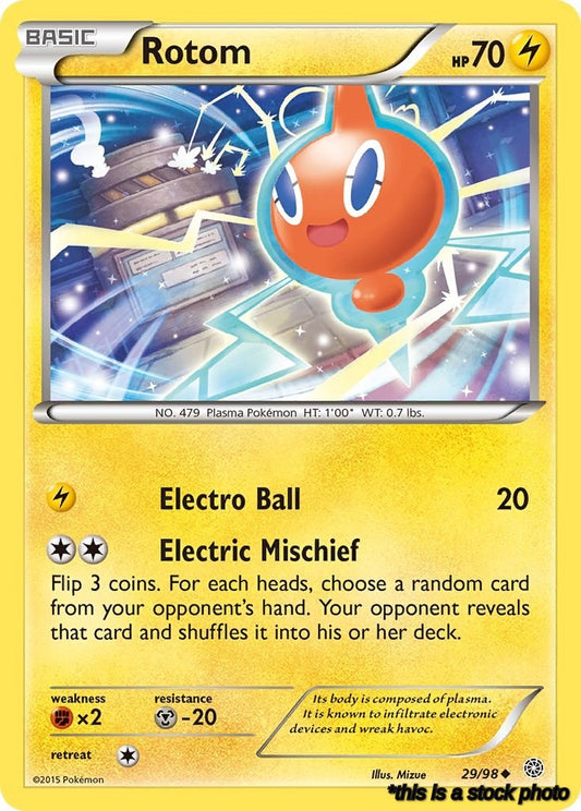 Normal Rotom [29/98 Lightly Played ]