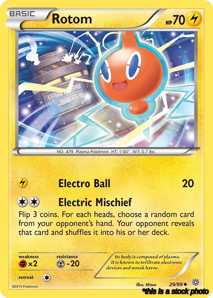 Normal Rotom [29/98 Near Mint ]