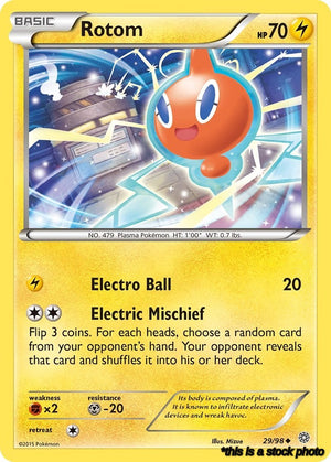 Normal Rotom [29/98 Near Mint ]